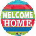 Loftus International 18 in. Welcome Home Colorful Stripes Balloon, 11PK A3-4545